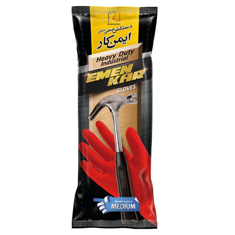 دستکش صنعتی گیلان مدل ایمن کار m