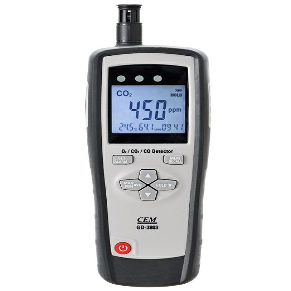 دستگاه آنالایزر گاز دیجیتال سی ای ام مدل gd 3803