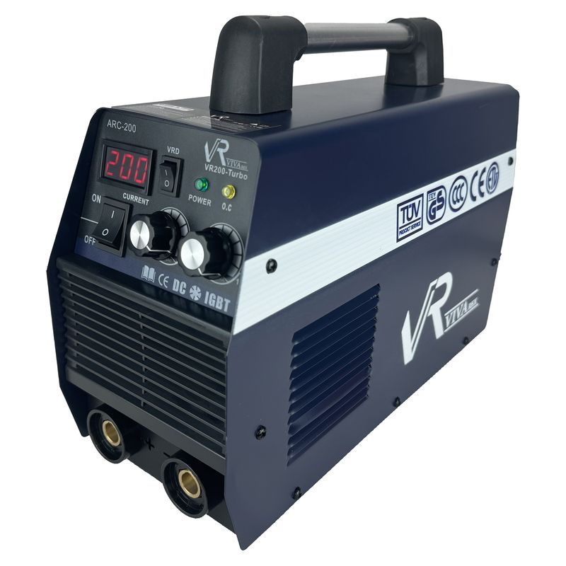 دستگاه جوش 200 آمپر ویوارکس مدل vr200 turbo