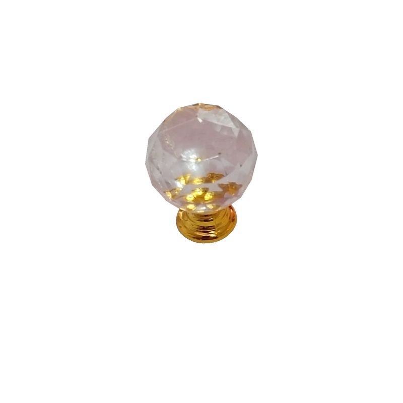 دستگیره کابینت و کمد مدل کریستالی کد a بسته 5 عددی