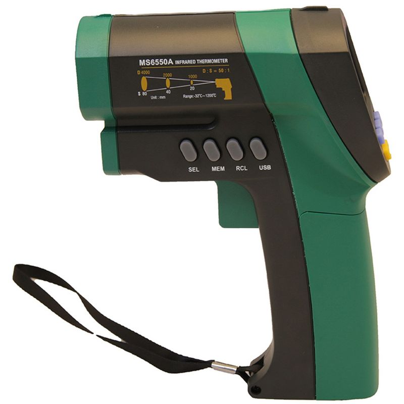 دماسنج دیجیتالی مادون قرمز مستک مدل ms6550a