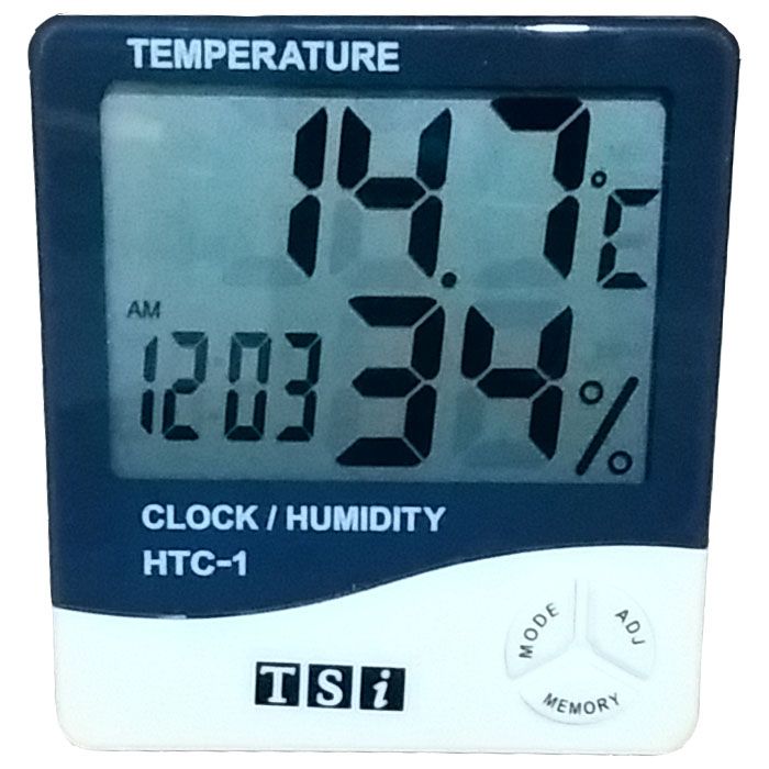 دماسنج و رطوبت سنج تی اس آی مدل htc1