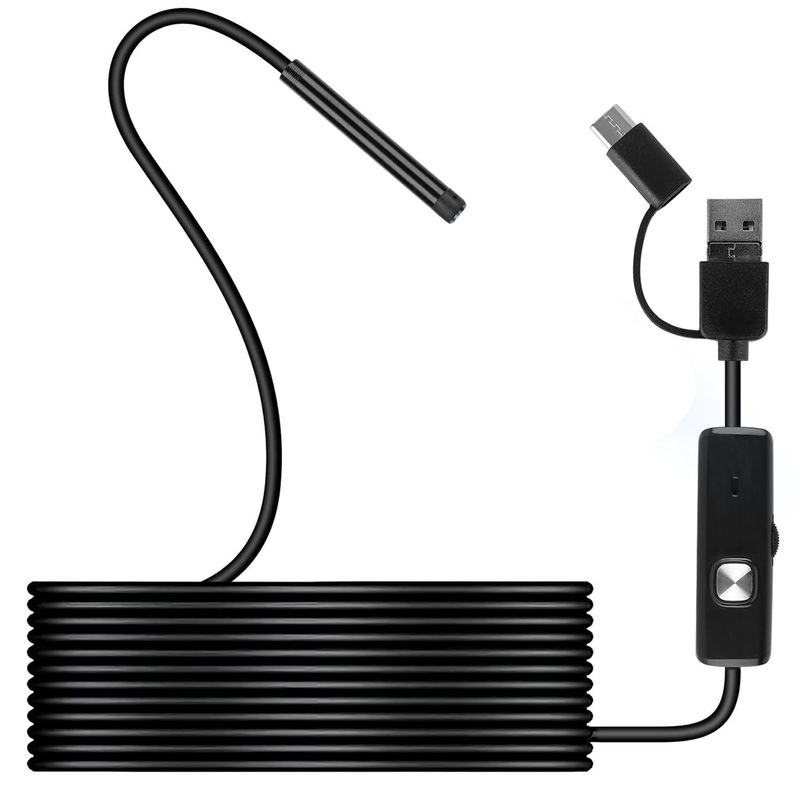 دوربین آندوسکوپی مدل اتوفوکوس کد waterproof hd 5m