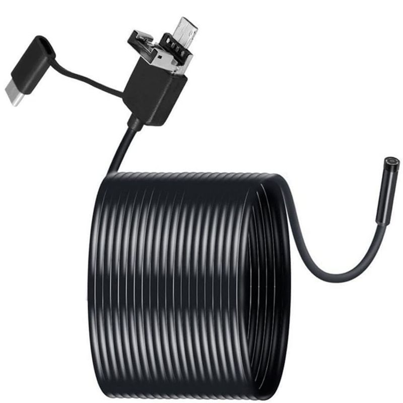 دوربین شلنگی مدل ضدآب دولنزه کد 20meters 2l hd