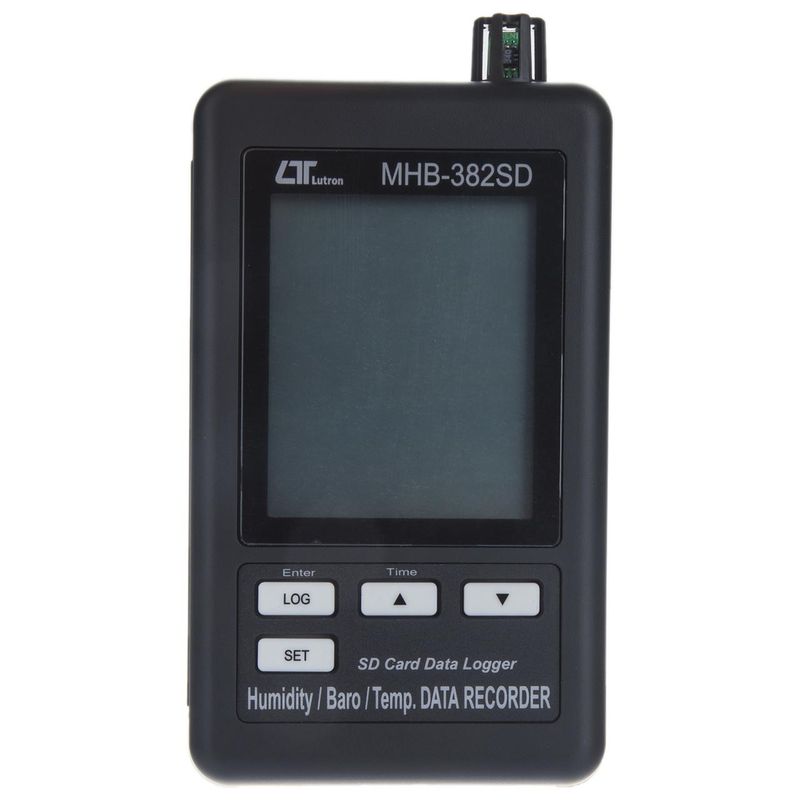دیتالاگر دما و رطوبت و فشار دیجیتالی لوترون مدل mhb 382sd