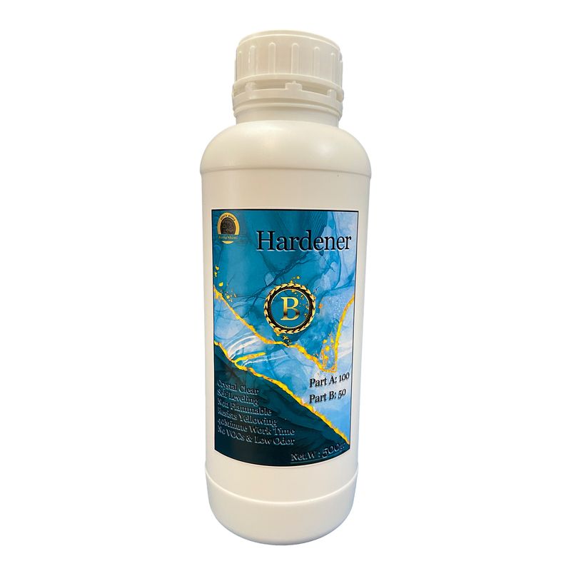 رزین هاردنر مدل crystalclear101 کد partb وزن 500 گرم