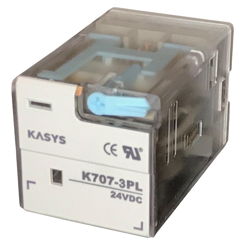 رله 11 پایه کاکن مدل k707 3pl 24vdc بسته ۱۰ عددی
