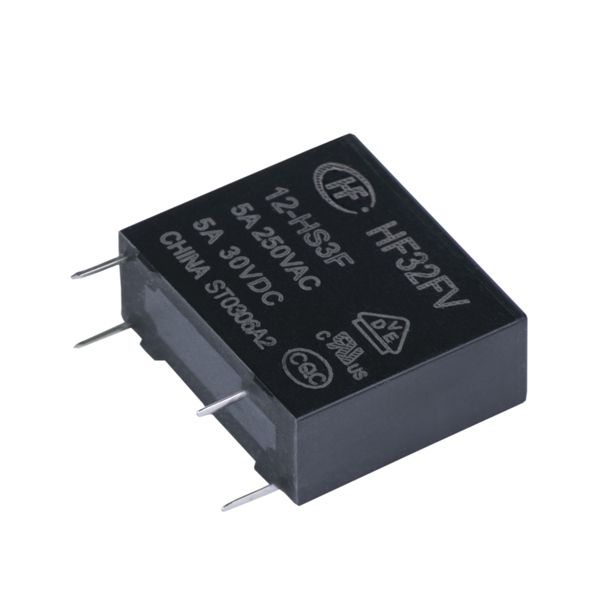 رله 4 پایه هونگفا کد hf32fv _012 hs3f