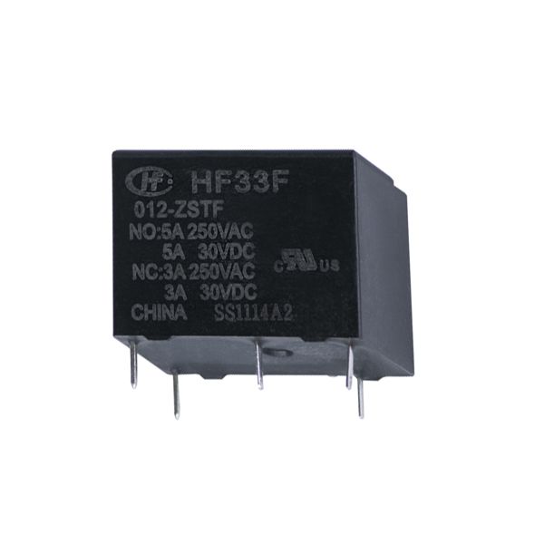 رله 5 پایه هونگفا کد hf33f_012