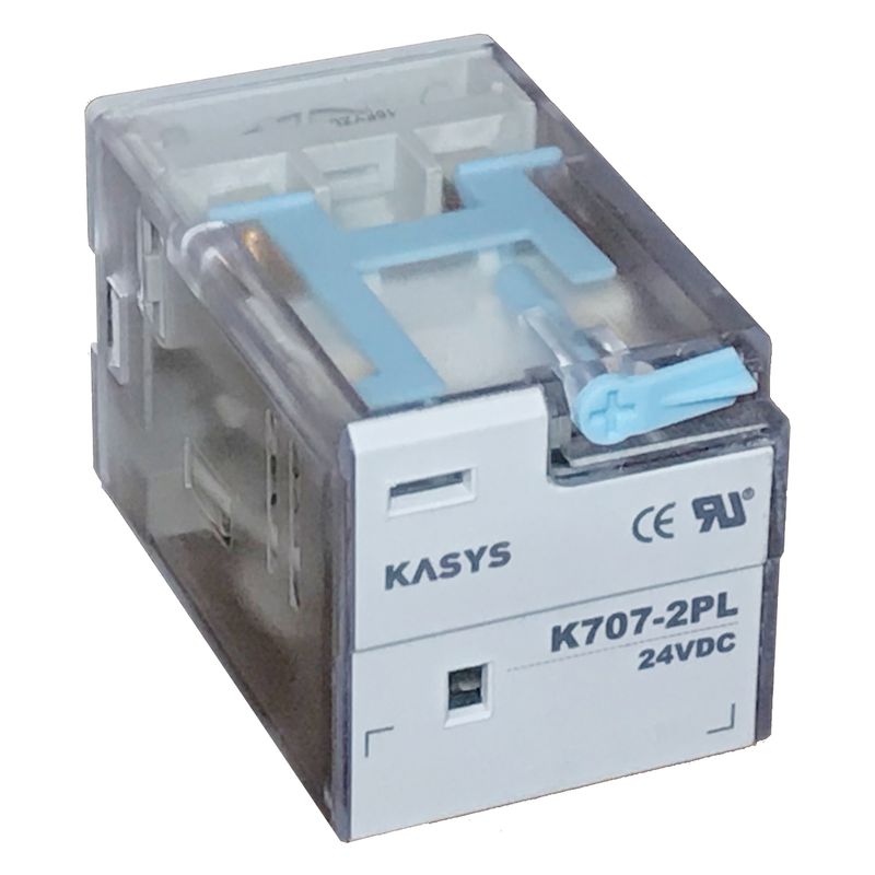 رله ۸ پایه کاکن مدل k707 2pl 24vdc بسته ۱۰ عددی
