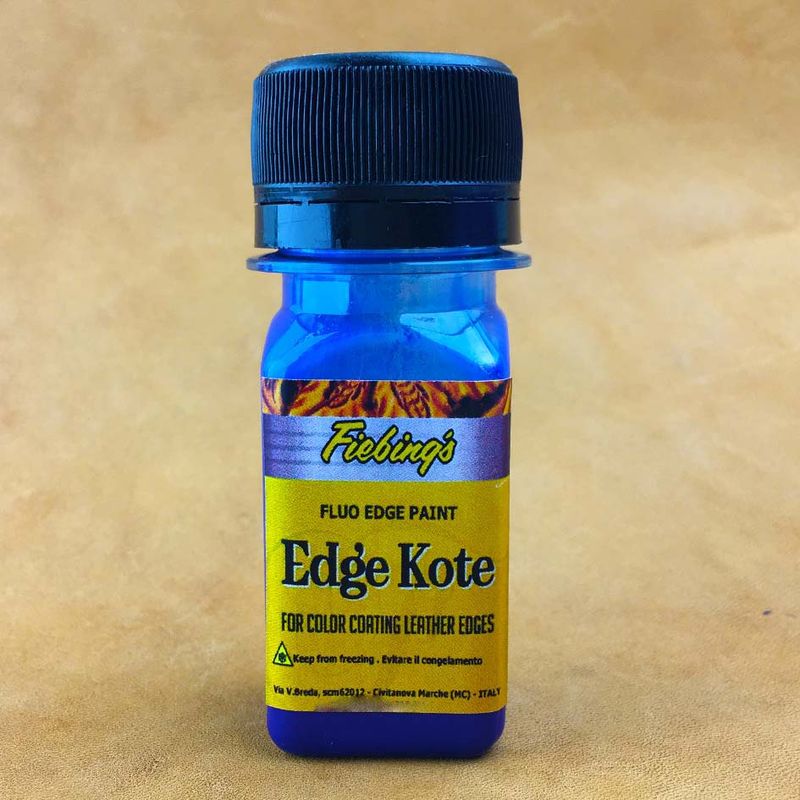رنگ آبی لبه چرم ادج کوت مدل  ek blu 20 حجم 20 میلی لیتر