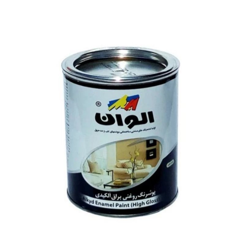 رنگ روغنی بنفش الوان مدل 172 حجم 250 میلی لیتر