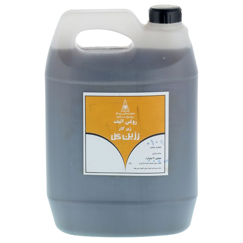 روغن الیف زیرکار رزین گل مدل 04 حجم 4 لیتر