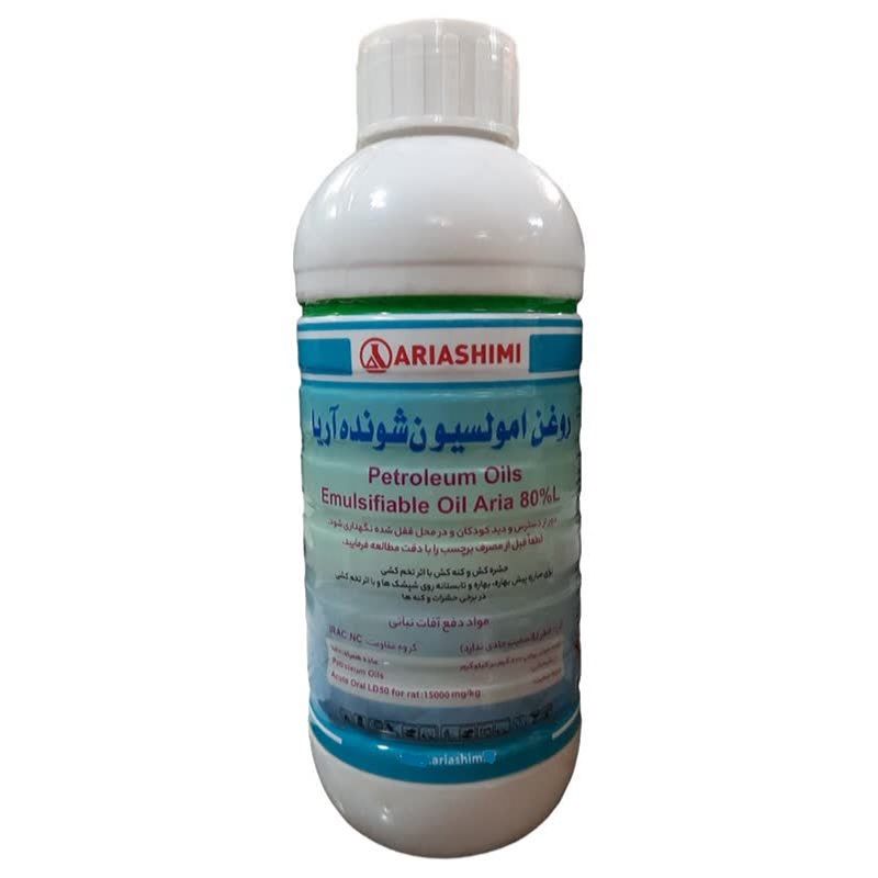 روغن امولسیون شونده آریاشیمی کد21 مدل روغن ولک حجم 1 لیتر