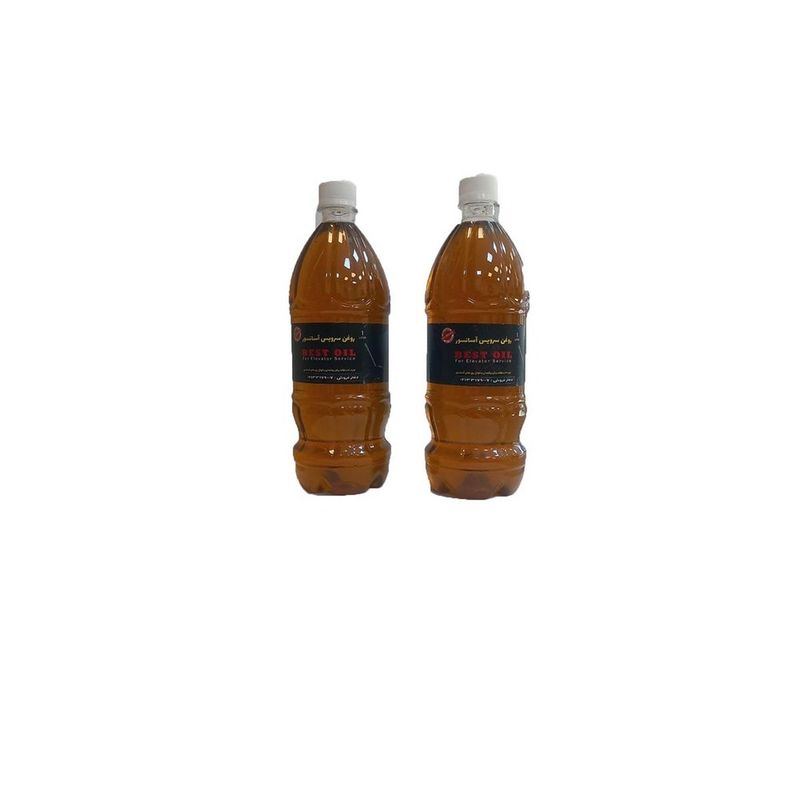 روغن ریل آسانسور مدل  r best کد bl002  حجم 1000 میلی لیتر بسته 2 عددی