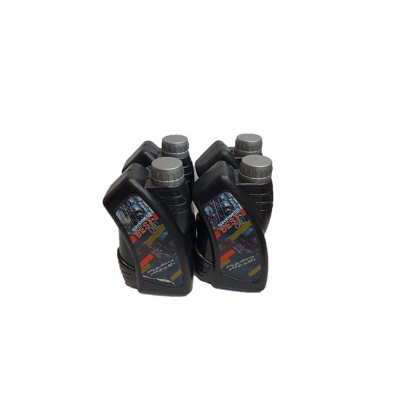 روغن ریل آسانسور مدل best oil کد bl002 حجم 1000 میلی لیتر بسته 4 عددی