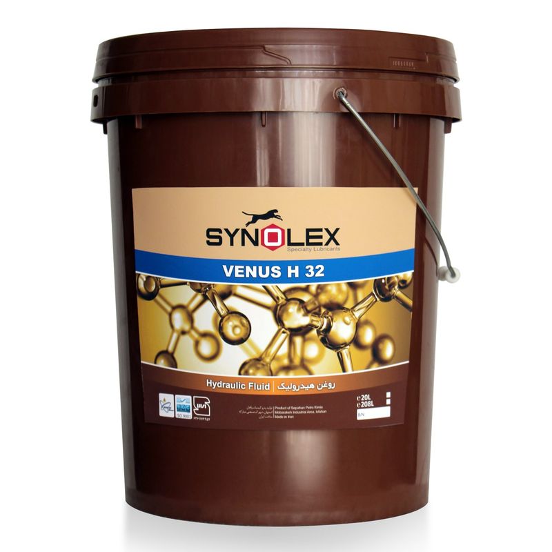 روغن صنعتی هیدرولیک سینولکس مدل venus h iso 32 حجم 20 لیتر