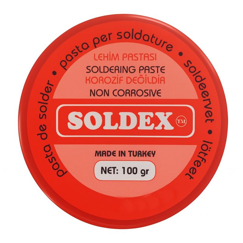 روغن لحیم سولدکس soldex مدل 100 گرم