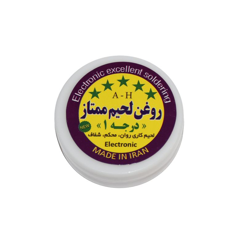 روغن لحیم مدل ممتاز وزن 20 گرم بسته 5 عددی