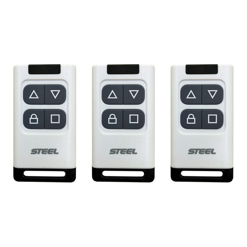 ریموت بلوتوثی استیل مدل elentra کد 433 mhz مجموعه 3 عددی