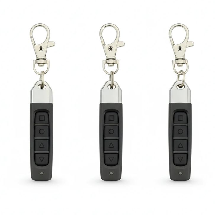 ریموت بلوتوثی دربازکن مدل black pencil کد۴۳۳ مگاهرتز بسته 3 عددی