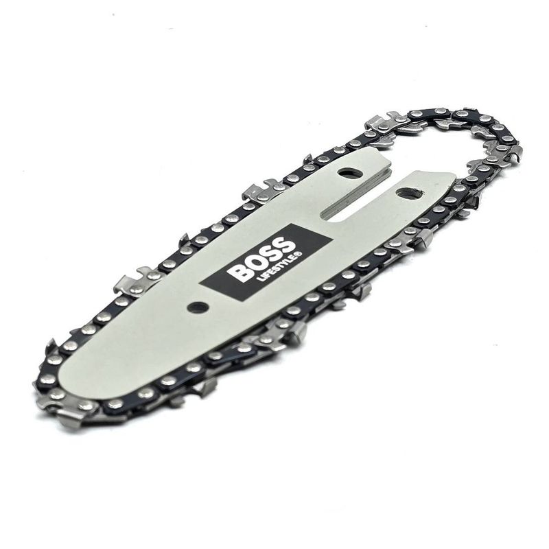 زنجیر و ساطوری اره زنجیری شارژی باس مدل 10cm 4inch