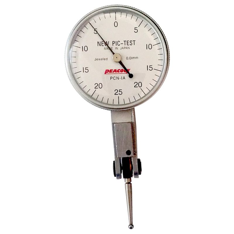 ساعت اندیکاتور پیکاک کد pcn1a گستره 0.5  0 میلیمتر