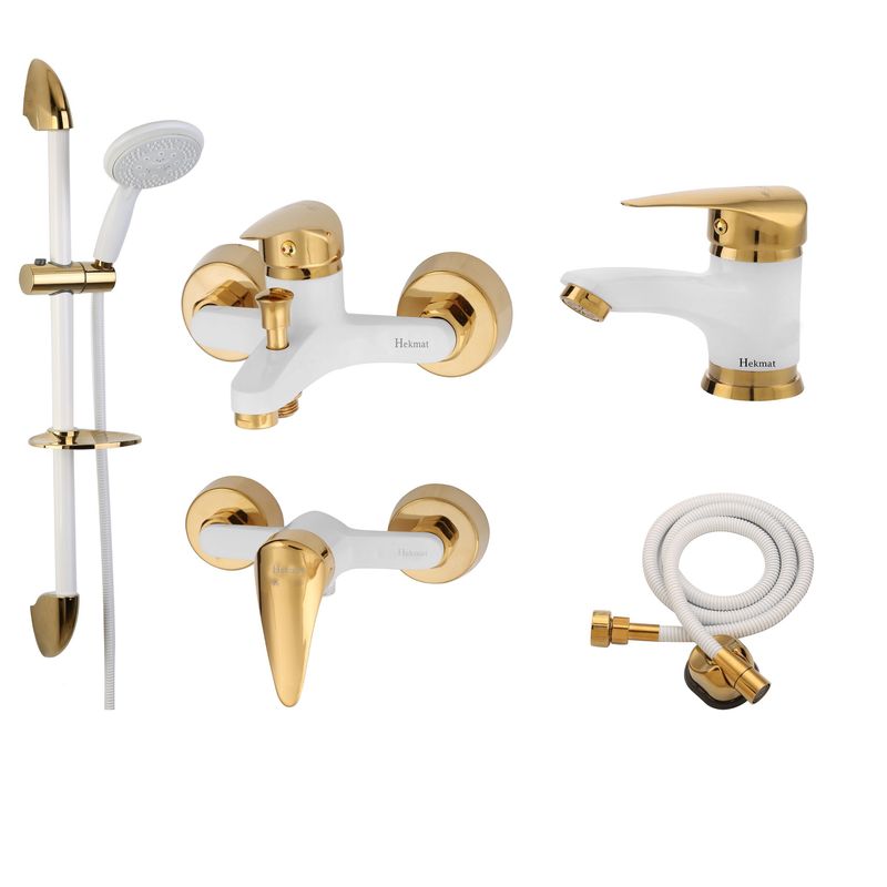 ست شیرآلات حکمت نشان مدل ایتالیا st مجموعه 5 عددی