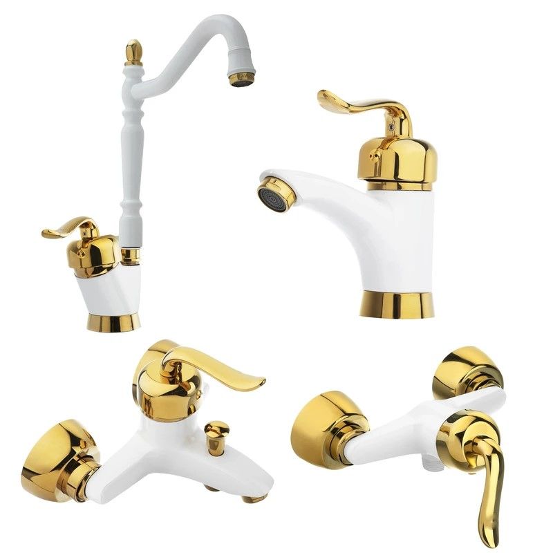 ست شیرآلات فاخته مدل شودر نايت کد st sam مجموعه 4 عددی