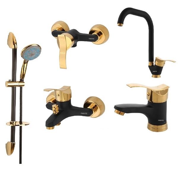 ست شیرآلات فاخته مدل کارن mt2 مجموعه 5 عددی