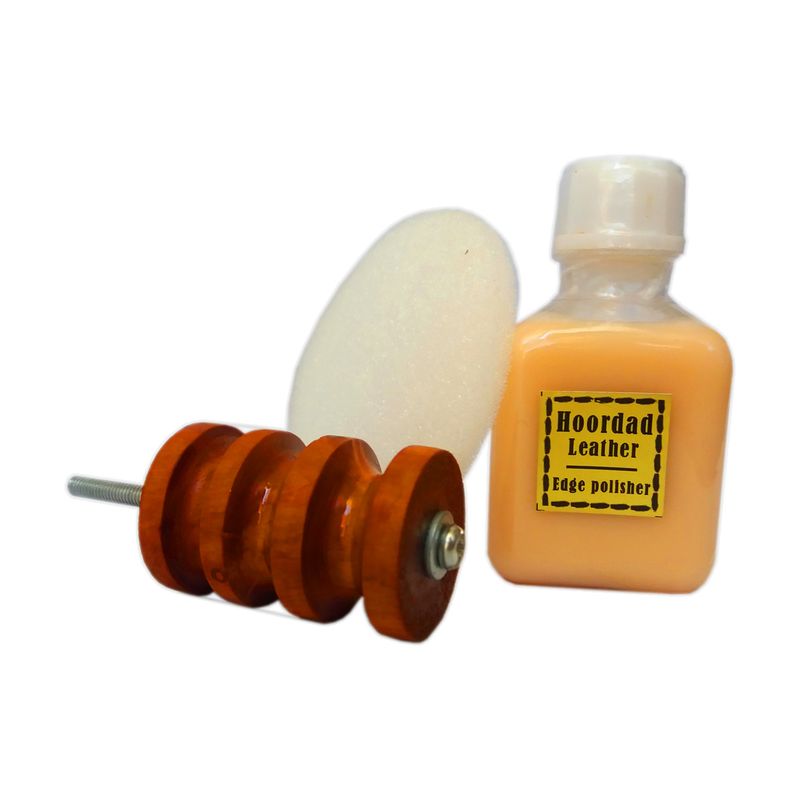 سری فرز آرمیتاژ و محلول پرداخت لبه چرم مدل hl02
