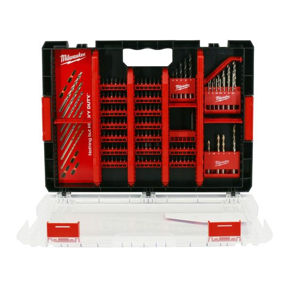 سری پیچ گوشتی میلواکی مدل shockwave 120x بسته 120 عددی