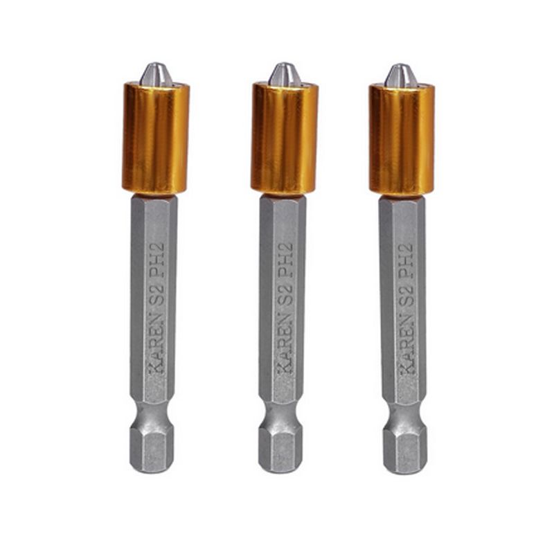 سری پیچ گوشتی چهارسو کارن مدل sg bit30 بسته 3 عددی