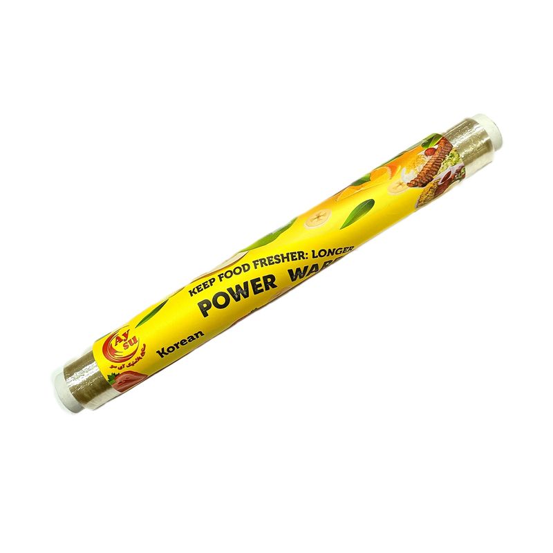 سلفون بسته بندی آیسو مدل power warp رول 100 متر