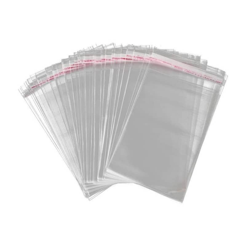 سلفون بسته بندی مدل چسبدار 15*10 بسته 250 عددی