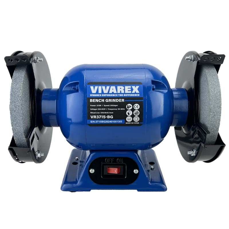 سنگ رومیزی 150 میلیمتری 375 وات ویوارکس مدل vr3715 bg