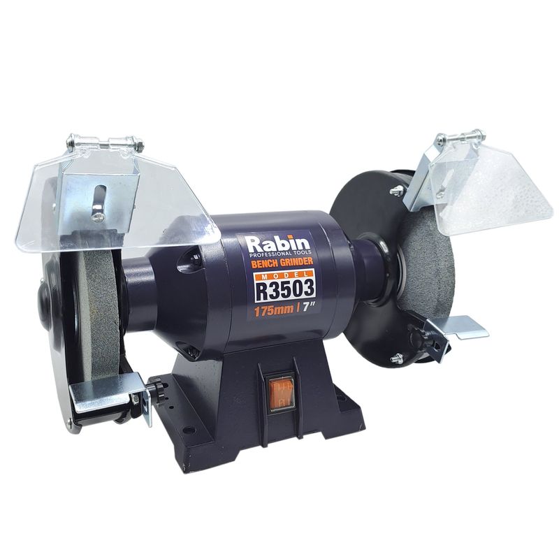سنگ رومیزی صنعتی رابین مدل 350w سایز 7 اینچ