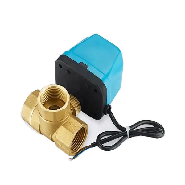 سه راهی آبیاری موتوری مدل motorized 1 inch