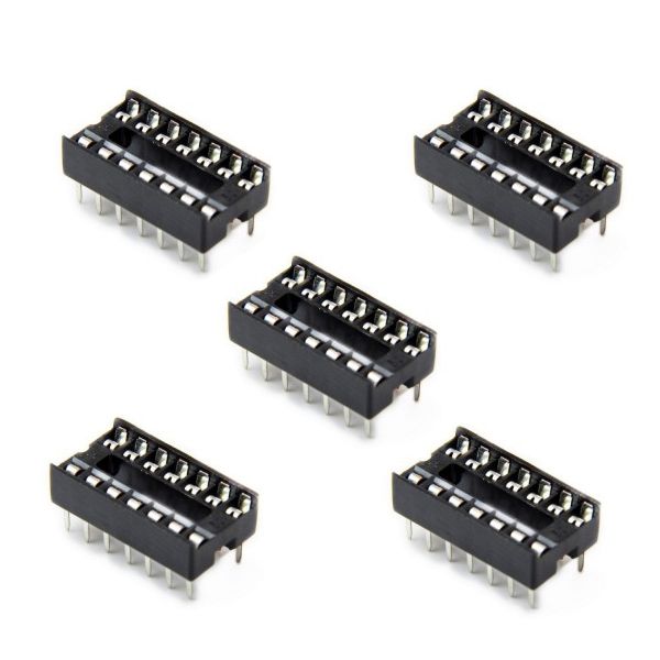 سوکت آی سی مدل sk14pin بسته 5 عددی