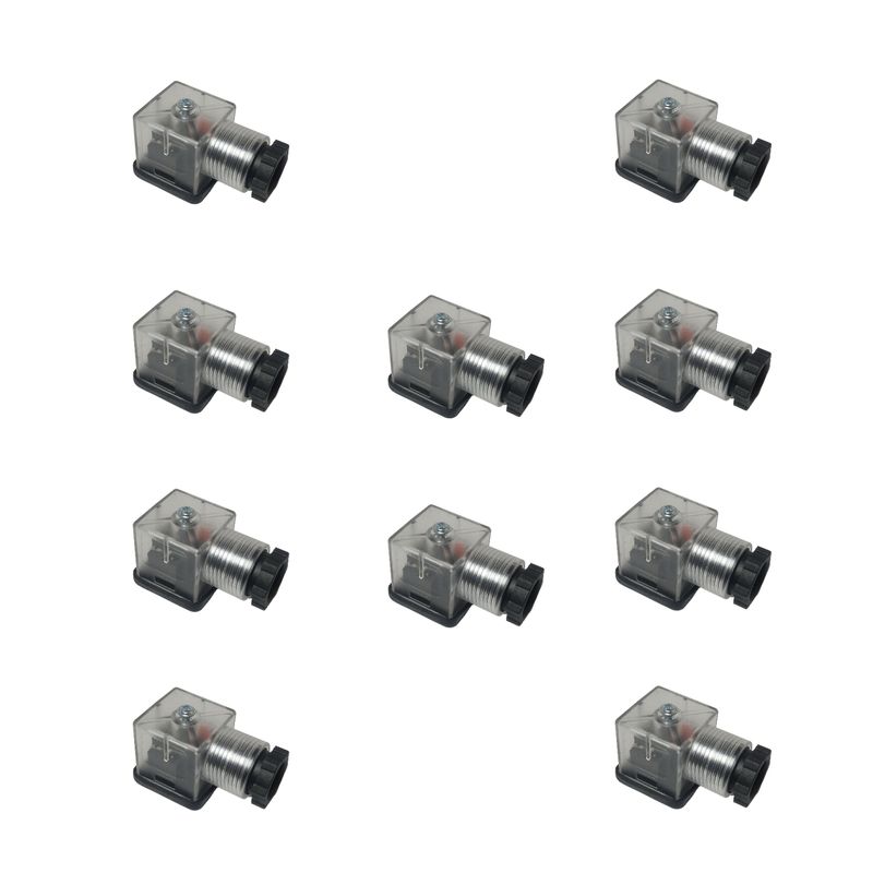 سوکت شیر برقی هیدرولیک کد 3ac bg بسته 10 عددی