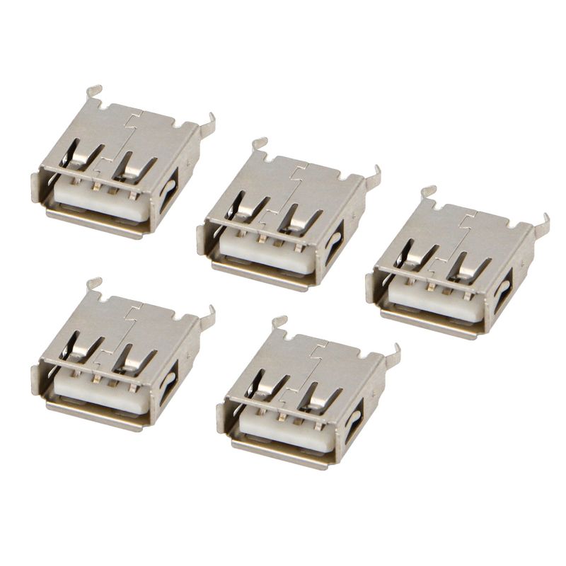 سوکت مادگی usb مدل usb a بسته 5 عددی