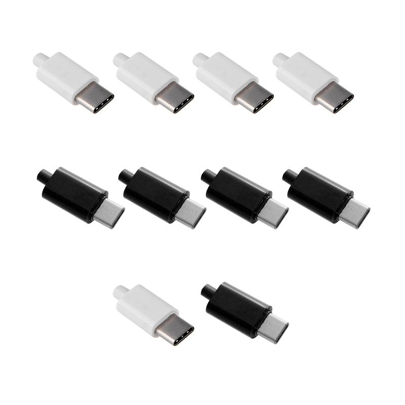 سوکت نری مدل usb c بسته 10 عددی