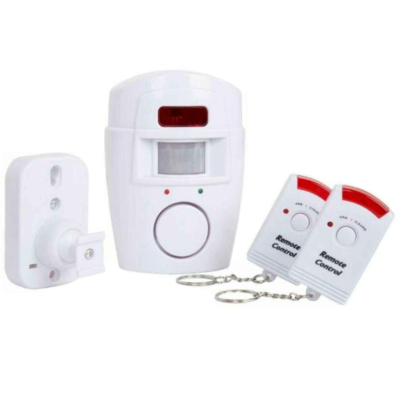 سیستم حفاظتی امنیتی دزدگیر بی سیم چشمی آژیردار مدل 105db