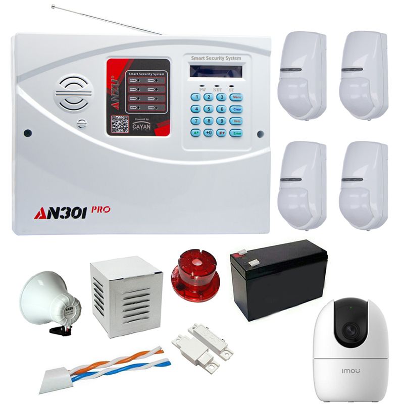 سیستم دزدگیر سیم کارتی آنزو مدل an301pro