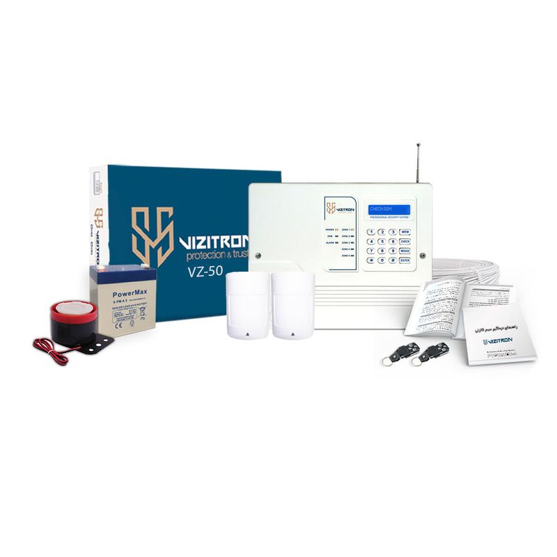 سیستم دزدگیر سیم کارتی ویزیترون مدل vz_4