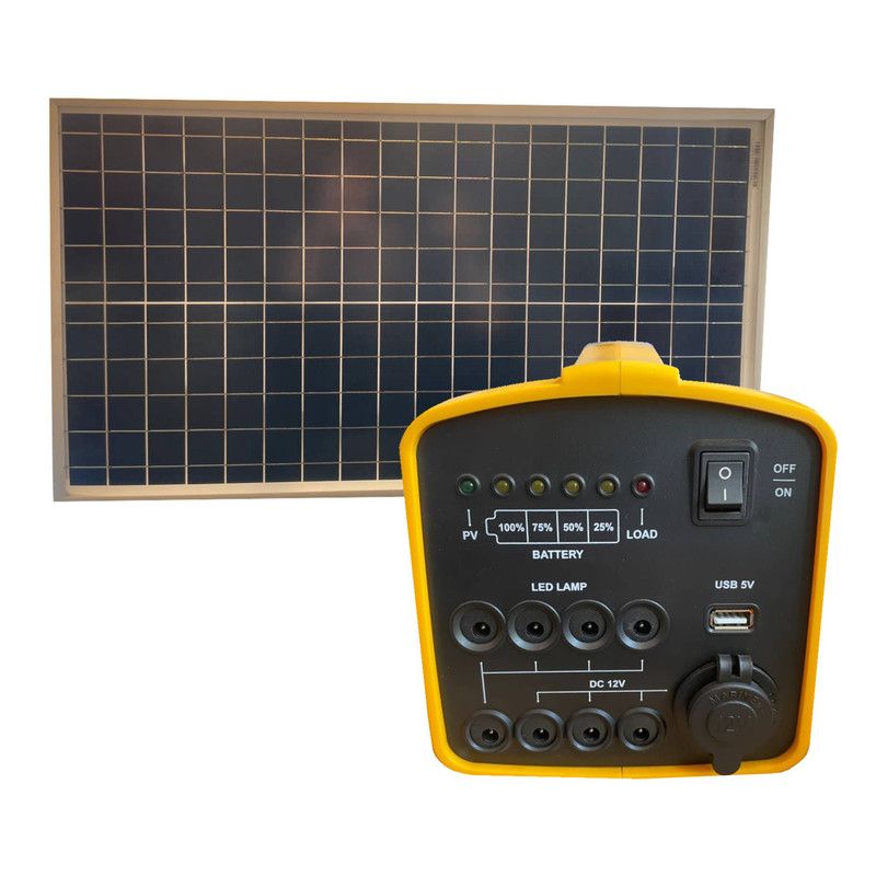 سیستم روشنایی خورشیدی مدل ld150 s n    کد 3016 ظرفیت 30 کیلووات