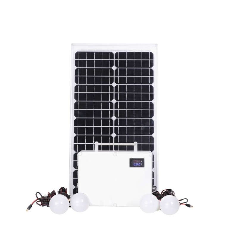 سیستم روشنایی و پاوربانک خورشیدی مدل slpb 30w ظرفیت 135 وات ساعت