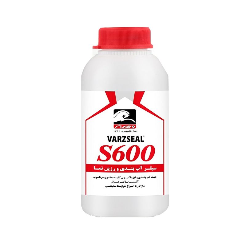 سیلر اکریلیک آب‌بندی و رزین نما ورزیران کد s600 وزن 1 کیلوگرم