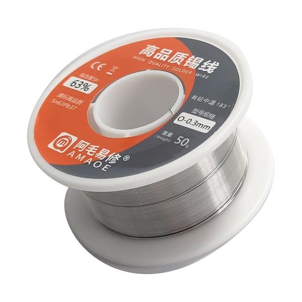 سیم قلع آمویی مدل 0.3mm