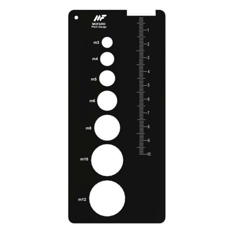شابلون پیچ مفرد مدل pg.3 گستره m3 الی m12